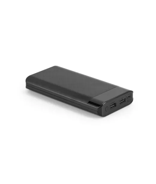 Raman. Kannettava Abs-akku, Jossa On 16 000 Mah Kapasiteetti Musta