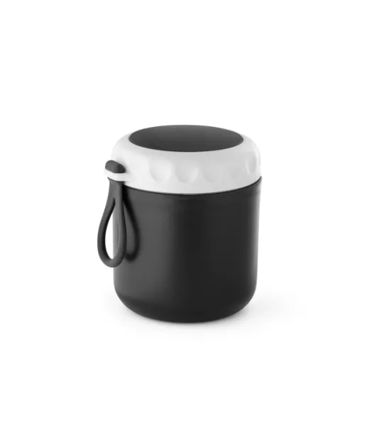 Samoura. 380 Ml Tuplaseinäinen Termosrasia Pp-muovista Musta