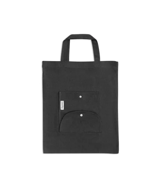 Siena. Kassi Puuvillaa Ja Kierrätettyä Puuvillaa (140 G/m²) Musta