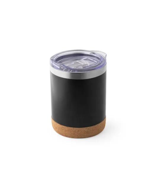 Solberg Tumbler. Ruostumattomasta Teräksestä Valmistettu Matkakuppi 400 Ml Musta