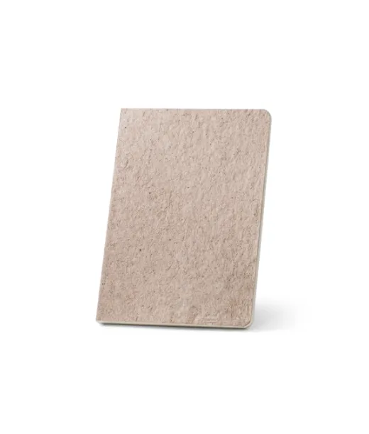 Teapad Semi-rigid. A5-muistilehtiö, Jonka Puolijäykkä Kansi On Valmistettu Teelehtijätteestä (65%) Natural