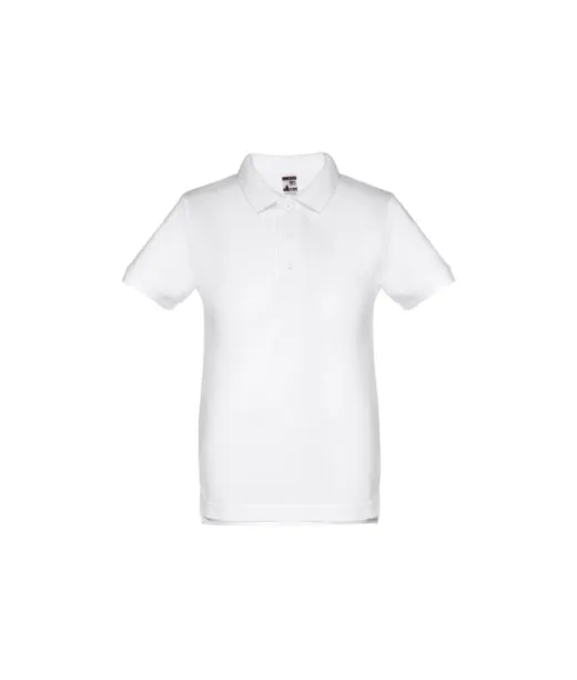 Thc Adam Kids Wh. Lyhythihainen Poolopaita Lapsille (unisex). Valkoinen Väri Valkoinen