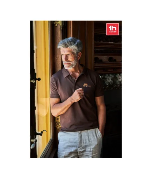 Thc Adam. Miesten Lyhythihainen Puuvillapolopaita Violetti