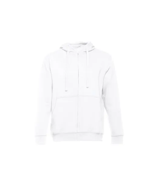 Thc Amsterdam Wh. Miesten Vetoketjullinen Huppari Valkoinen