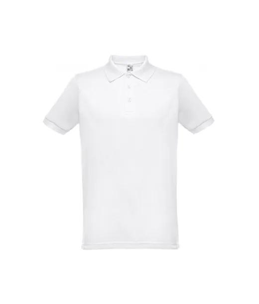 Thc Berlin Wh. Miesten Lyhythihainen Poolopaita. Valkoinen Väri Valkoinen