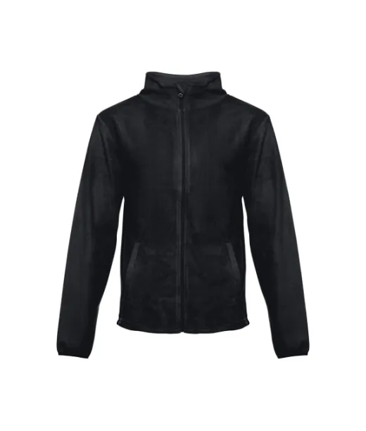 Thc Helsinki. Miesten Fleecetakki Polyesteriä Musta