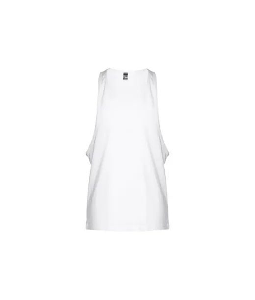 Thc Ibiza Wh. Miesten Jakohihainen Puuvillainen T-paita Valkoinen