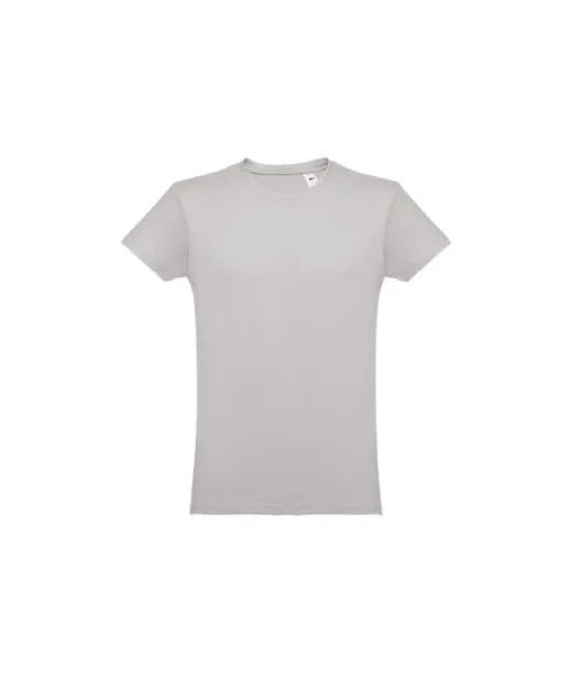 Thc Luanda. Miesten T-paita Putkimaista Puuvillaa Vaaleanharmaa