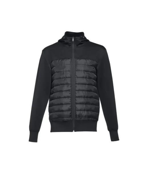 Thc Skopje. Miesten Hupullinen Takki 300t Taftia Musta