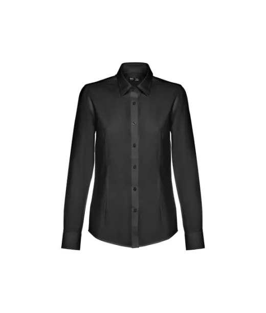 Thc Tokyo Women. Pitkähihainen Oxford-paita Naisille Musta