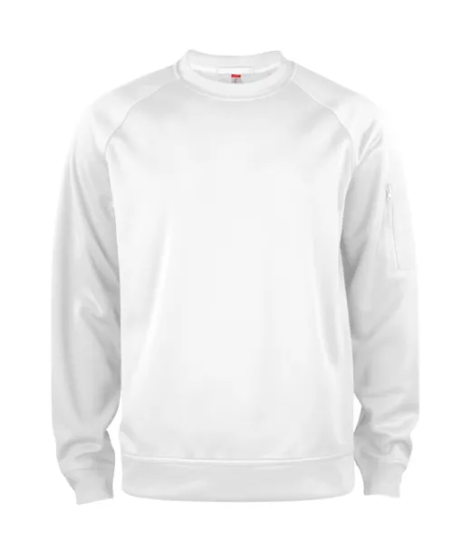 Clique Basic Active Roundneck Valkoinen