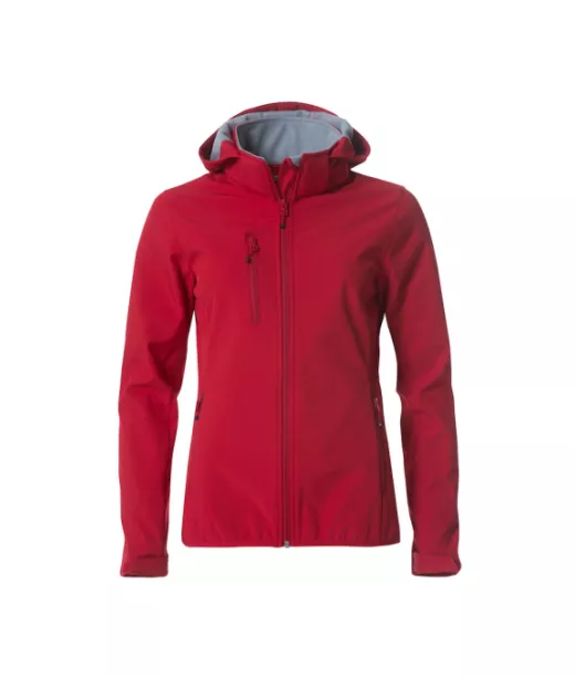 Clique Basic Hoody Softshell Ladies Punainen