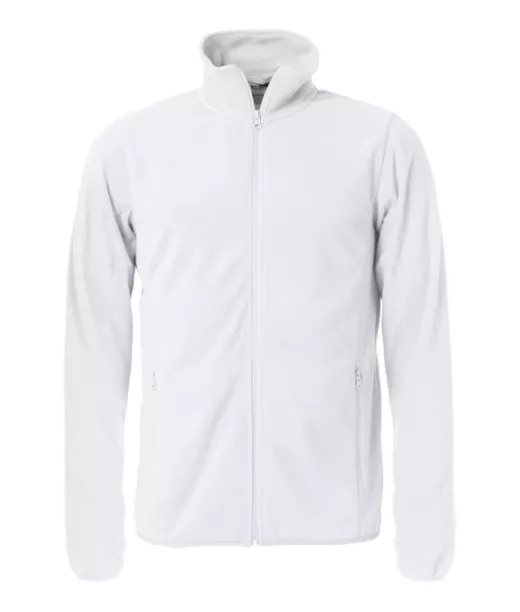 Clique Basic Micro Fleece Jacket Valkoinen