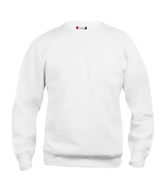 Clique Basic Roundneck Junior Valkoinen