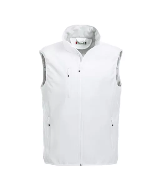 Clique Basic Softshell Vest Valkoinen