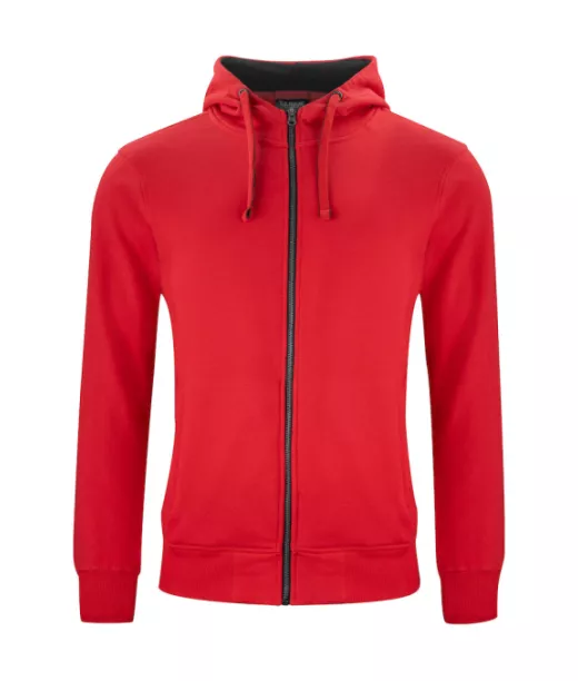 Clique Classic Hoody Full Zip Punainen