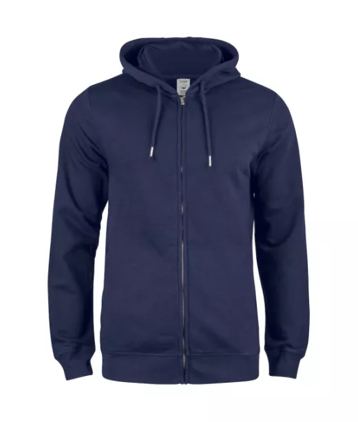 Clique Premium Oc Hoody Full Zip Tumman Sininen