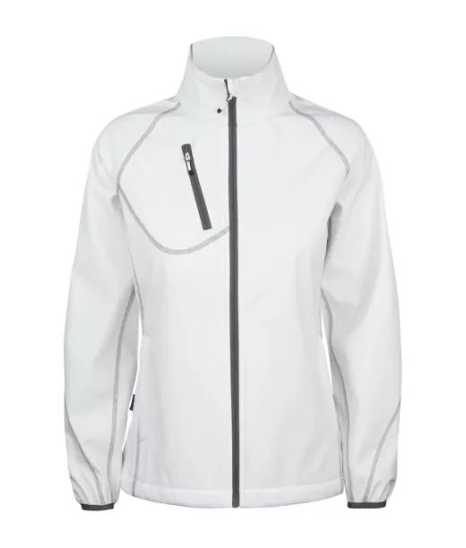 Projob 2423 Softshell Takki Naiset Valkoinen