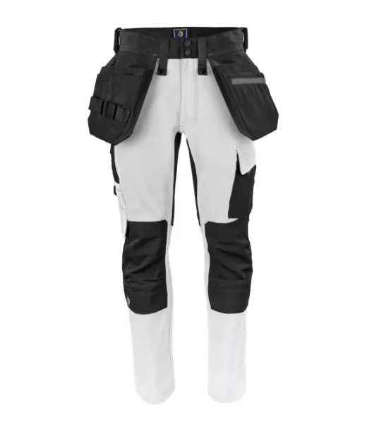 Projob 5551 Stretch Housut
 Valkoinen