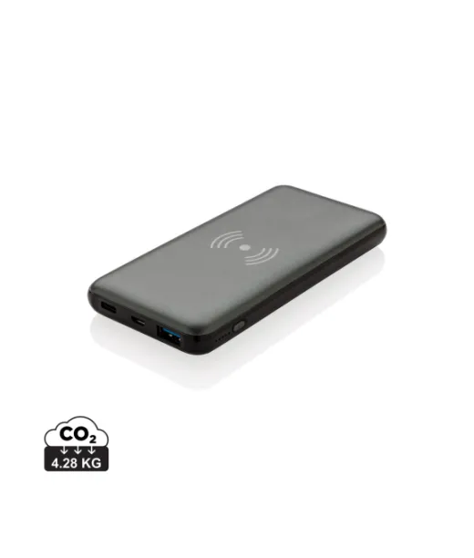 10 000 Mah:n 10w Langaton Pd-varavirtalähde Harmaa