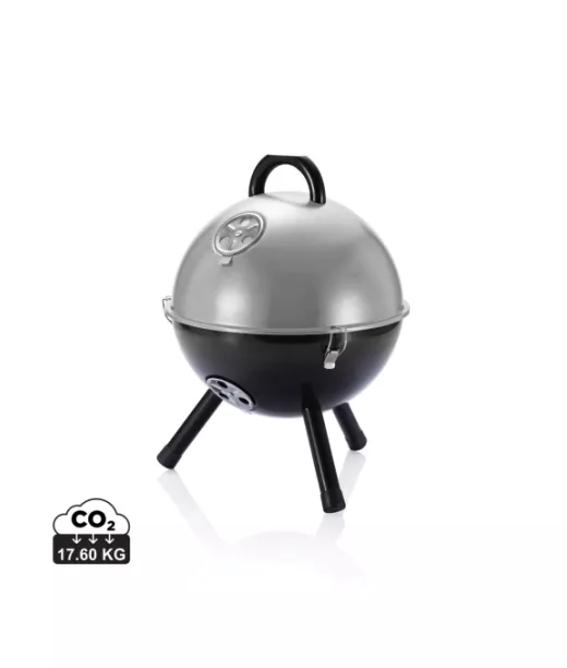 12 Tuuman Bbq Hopeanvärinen, Harmaa