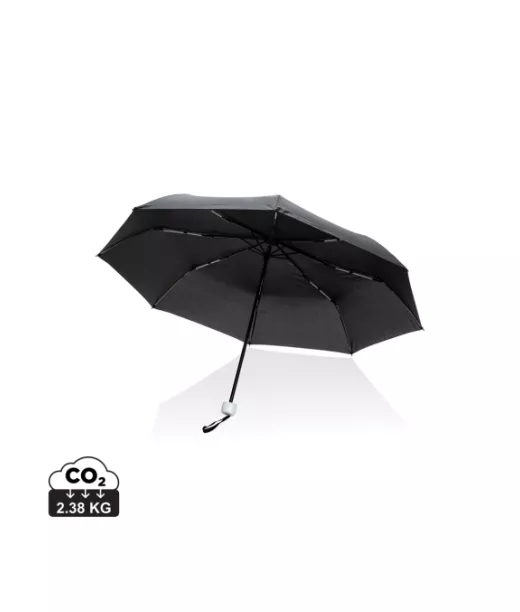 20.5" Impact Aware™ Rpet 190t Pongee Minisateenvarjo Valkoinen