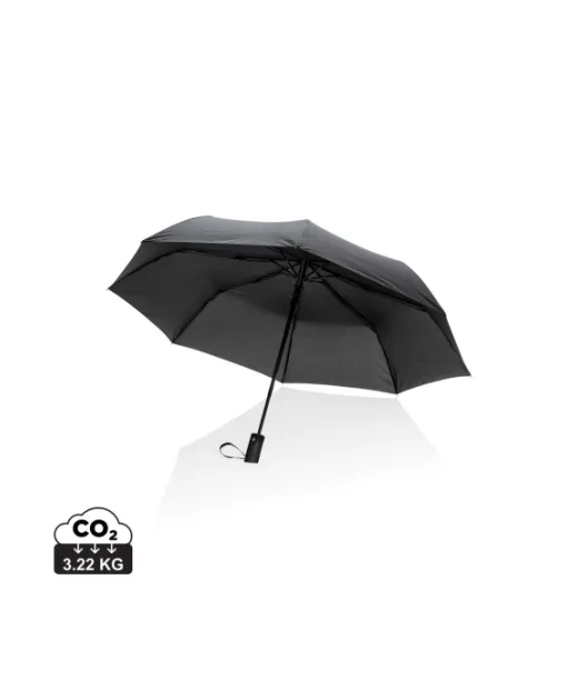 21" Impact Aware™ Rpet 190t Auto-open Sateenvarjo Musta