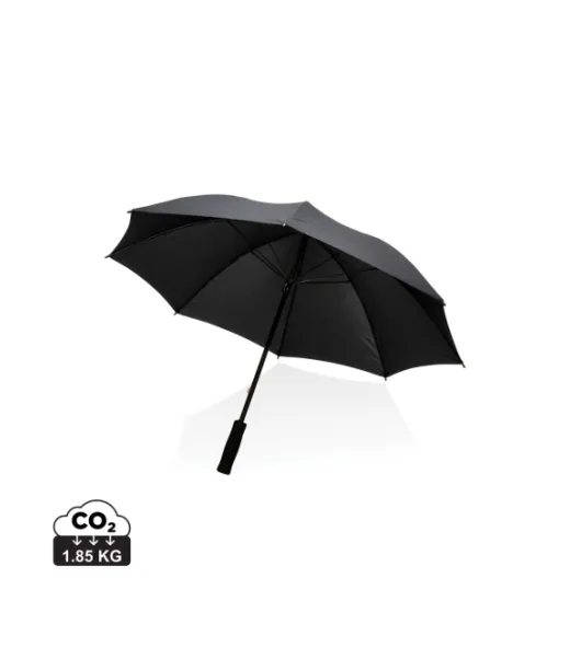 23" Impact Aware™ Rpet 190t Myrskysateenvarjo Musta