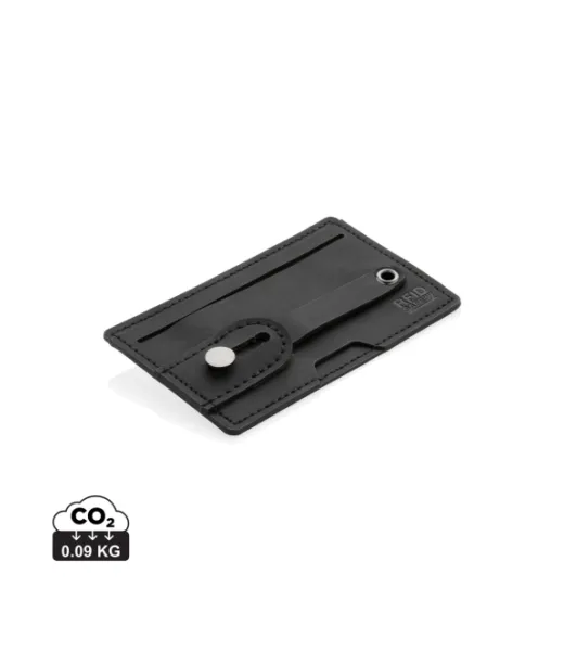 3-in-1 Puhelinkortin Pidike Rfid Musta