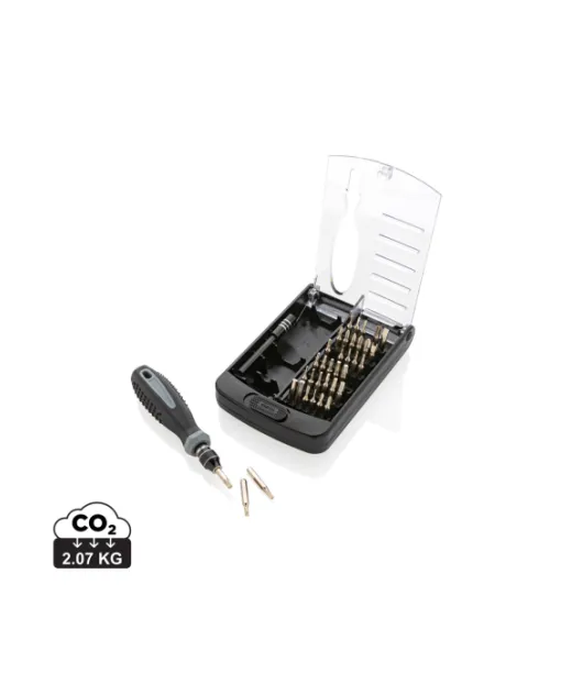 38-osainen Työkalusetti Musta