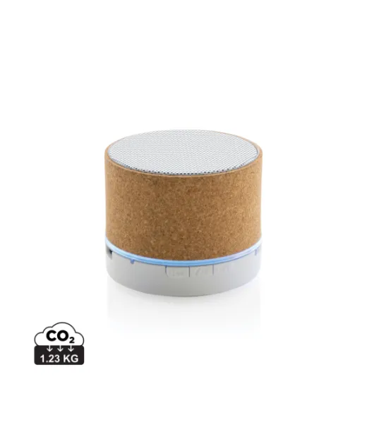 3w Langaton Kaiutin Korkista Ruskea