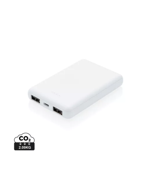 5000mah Antimikrobinen Varavirtalähde Valkoinen