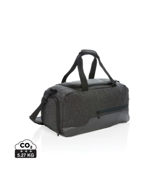 900d-viikonloppu-/sporttilaukku - Pvc-vapaa Musta