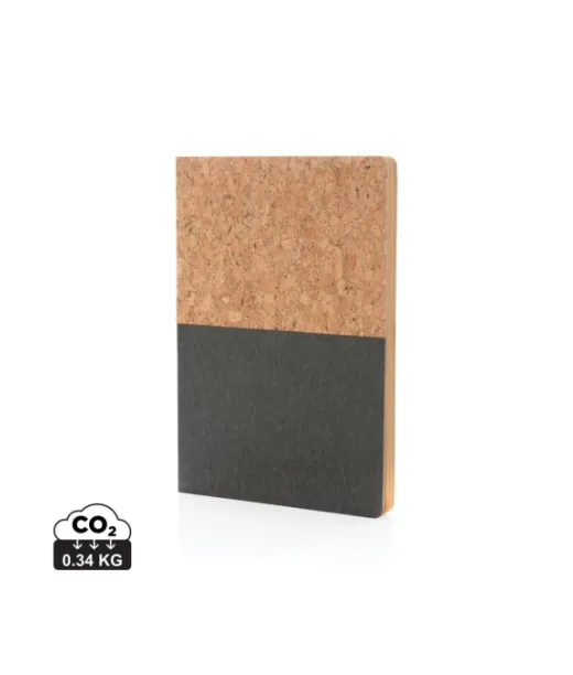 A5 Vihko Korkista Ja Kraftista Musta