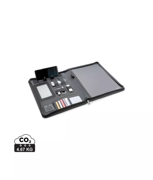 Air Langattomasti Lataava A4-kokoinen Kansio Musta