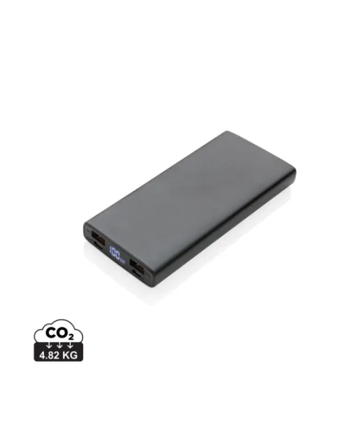 Alumiininen 18w 10000mah Pd Varavirtalähde Musta