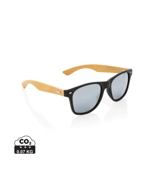 Aurinkolasit Bambusta Js Rcs Kierrätetystä Muovista Musta