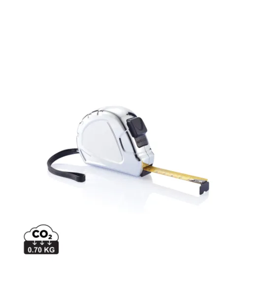 Automaattinen Mitta - 3m/16 Mm Hopeanvärinen, Musta