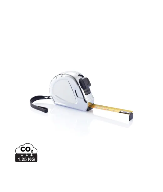 Automaattinen Mitta - 5m/19 Mm Hopeanvärinen, Musta