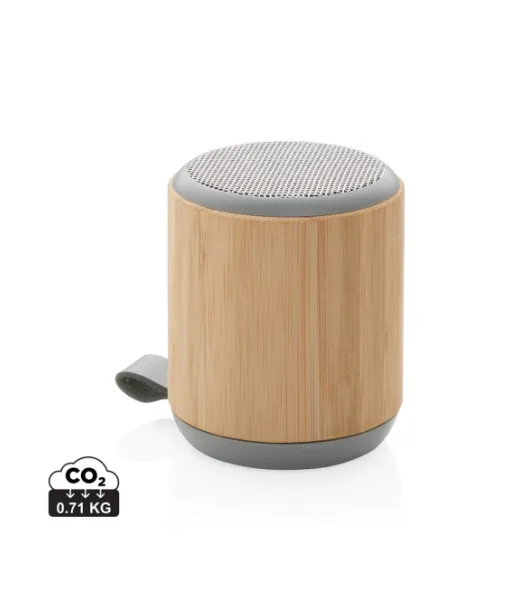 Bambu Ja Kangas 3w Langaton Kaiutin Ruskea