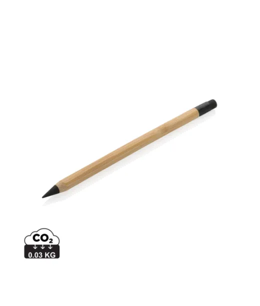 Bambuinen Infinitykynä Kumilla Ruskea