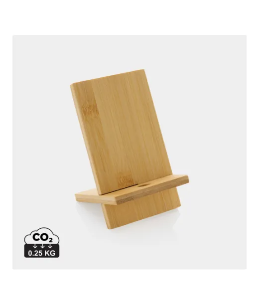 Bambuinen Puhelinpidike Kraft Laatikossa Ruskea