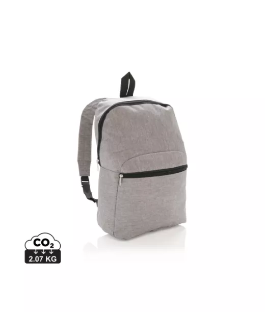 Basic Kaksivärinen Reppu Harmaa