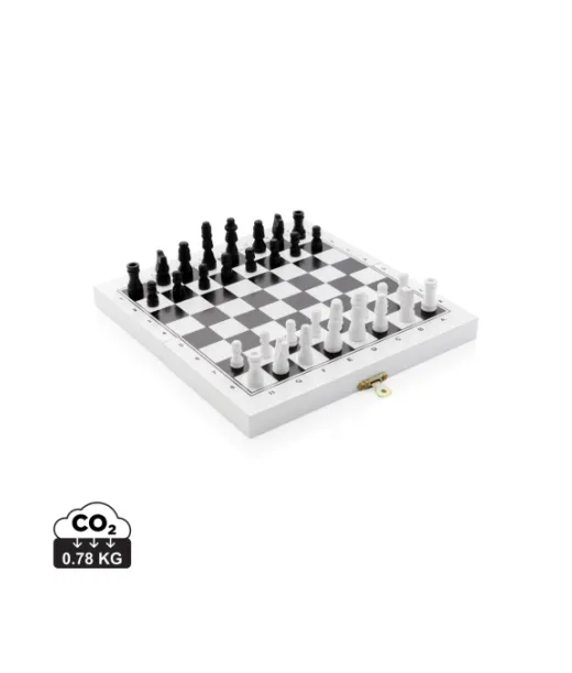 Deluxe 3-in-1 Lautapeli Laatikossa Valkoinen