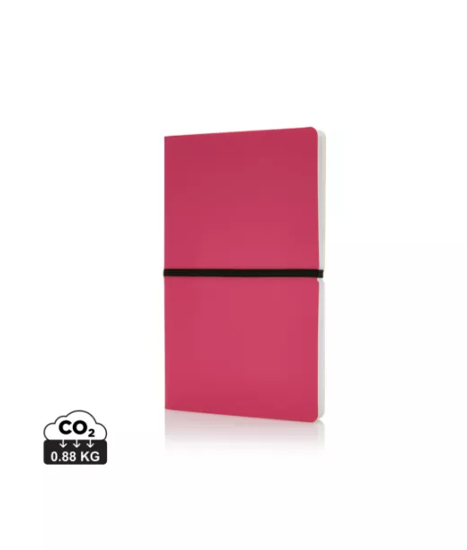 Deluxe Pehmeäkantinen A5 Muistikirja Pinkki
