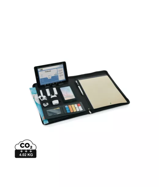 Deluxe Tekninen Kansio Vetoketjulla Harmaa