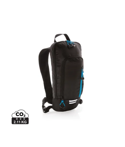 Explorer Pieni Retkeilyreppu 7l Pvc-vapaa Musta, Sininen