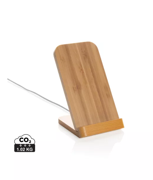 Fsc-sertifioitu Bambuinen 5w Langaton Latausalusta Ruskea