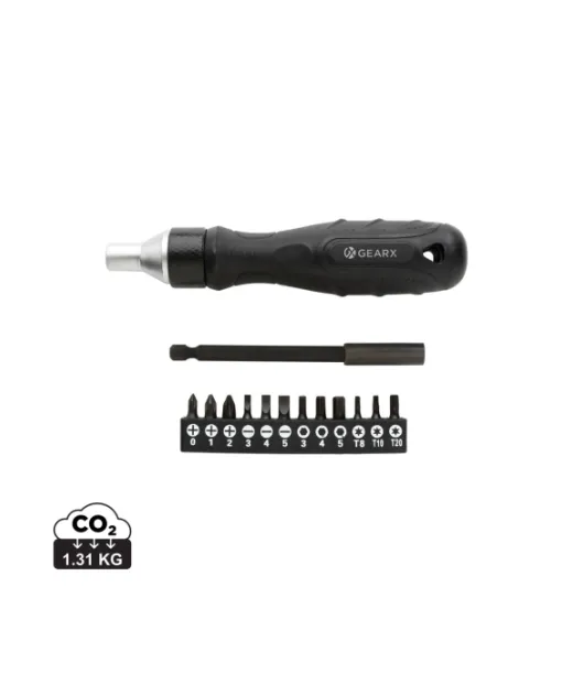 Gear X Räikkäruuvimeisseli Musta