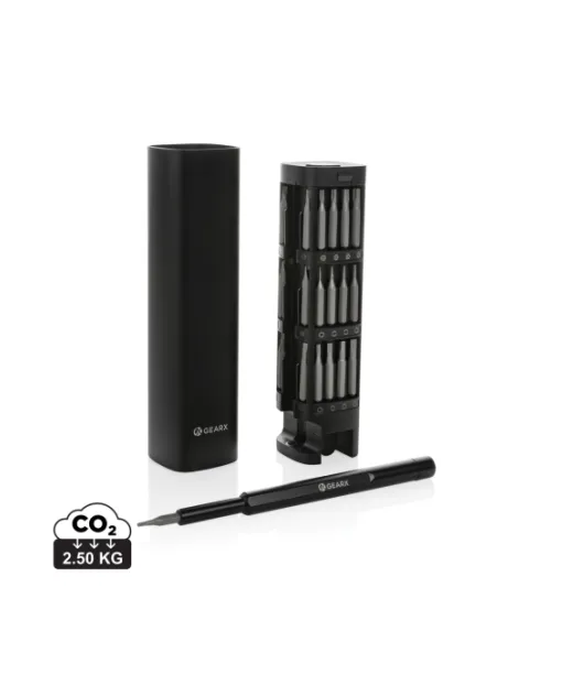 Gear X Tarkkuusruuvimeisselisetti 56 Osainen Rcs Alumiinista Musta